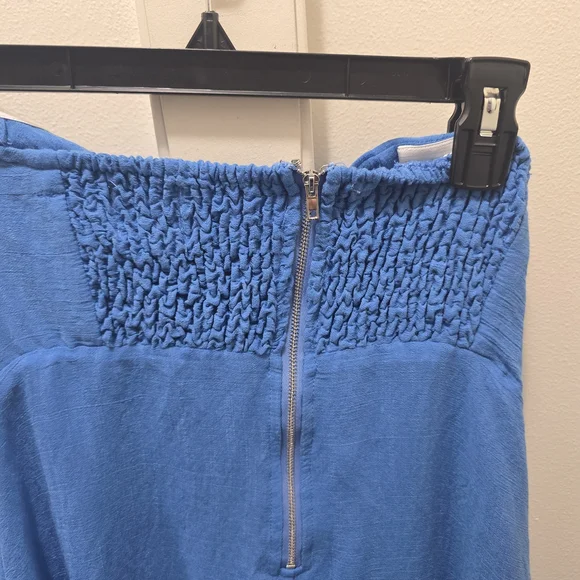 Princess Polly Blue Strapless Tiered Maxi Dress - Picture 6 of 12